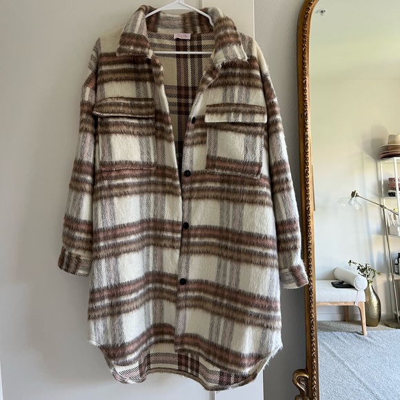 Plaid Shacket - Picture 3 of 6